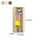 Modern Engineered Wood Bookcase Standard Closed Back Bookshelf