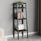 Contemporary Open Bookcase Metal Ladder Bookshelf for Kitchen Clearhalo 'Bookcases' 'furn' 'furn_bookcases' 'Furniture' 'Office Furniture' 5498931