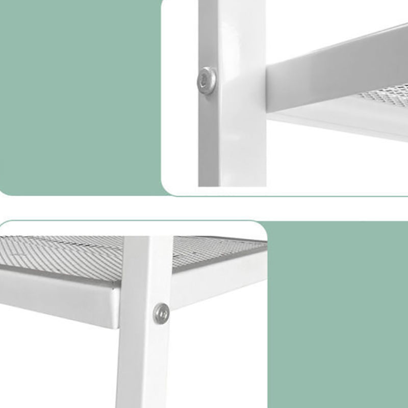 Contemporary Open Bookcase Metal Ladder Bookshelf for Kitchen Clearhalo 'Bookcases' 'furn' 'furn_bookcases' 'Furniture' 'Office Furniture' 5498943