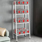 Contemporary Open Bookcase Metal Ladder Bookshelf for Kitchen Clearhalo 'Bookcases' 'furn' 'furn_bookcases' 'Furniture' 'Office Furniture' 5498953