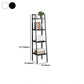 Contemporary Open Bookcase Metal Ladder Bookshelf for Kitchen Clearhalo 'Bookcases' 'furn' 'furn_bookcases' 'Furniture' 'Office Furniture' 5498956