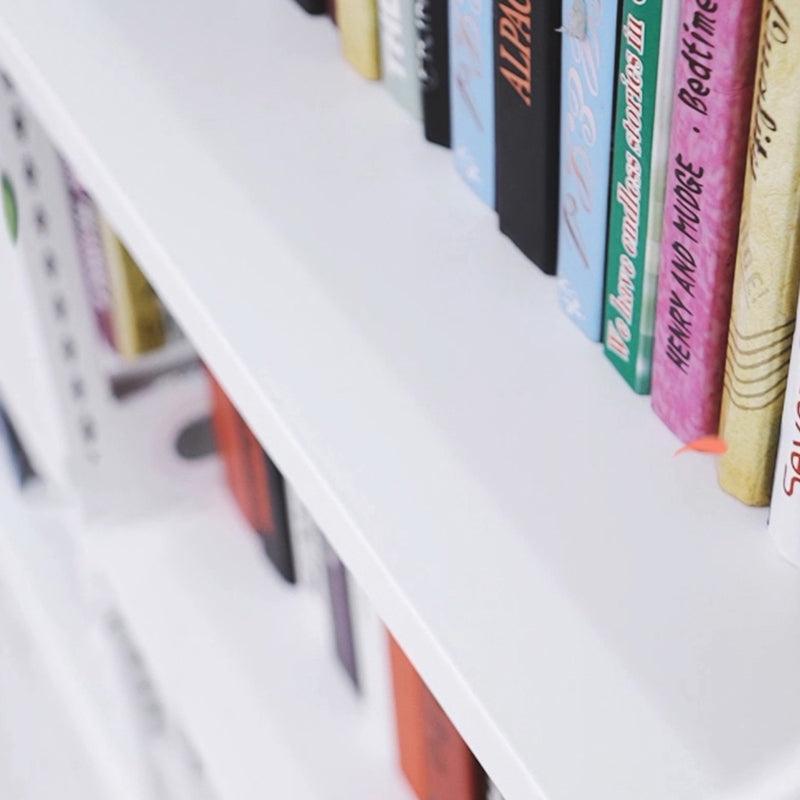 Libreria standard della libreria in metallo moderno per qualsiasi stanza 78,7 "H