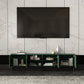Engineered Wood TV Stand Scandinavian Enclosed Storage TV Cabinet Clearhalo 'furn' 'furn_tv_stands_entertainment_centers' 'Furniture' 'Living Room Furniture' 'TV Stands & Entertainment Centers' 'TV Stands & Media Storage Furniture' 'tv_stands_entertainment_centers' 5499363