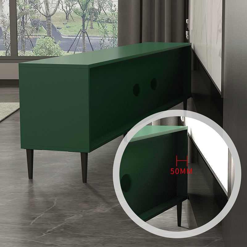 Engineered Wood TV Stand Scandinavian Enclosed Storage TV Cabinet Clearhalo 'furn' 'furn_tv_stands_entertainment_centers' 'Furniture' 'Living Room Furniture' 'TV Stands & Entertainment Centers' 'TV Stands & Media Storage Furniture' 'tv_stands_entertainment_centers' 5499368