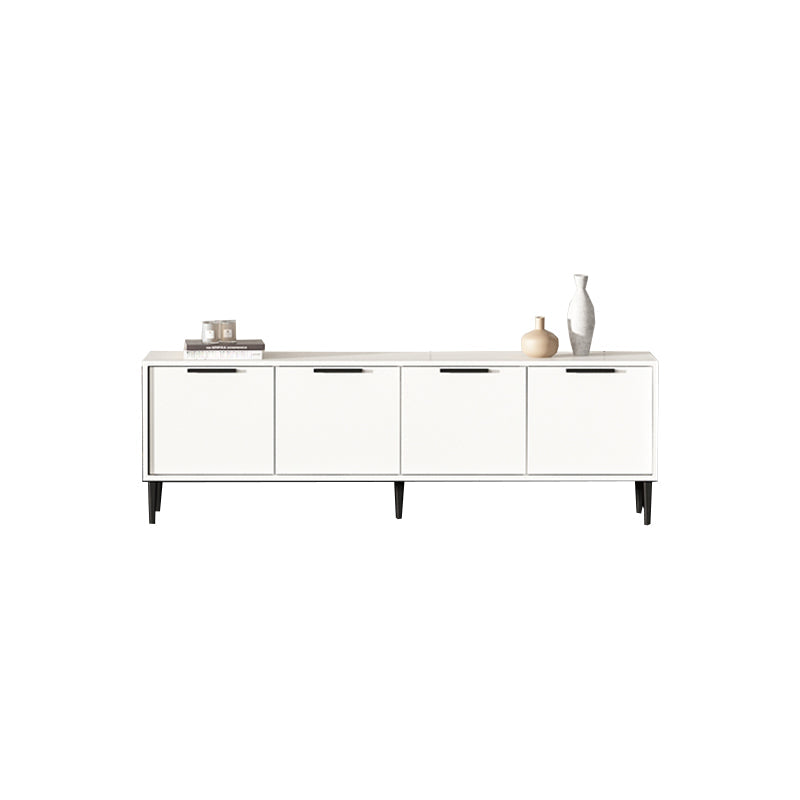 Engineered Wood TV Stand Scandinavian Enclosed Storage TV Cabinet Clearhalo 'furn' 'furn_tv_stands_entertainment_centers' 'Furniture' 'Living Room Furniture' 'TV Stands & Entertainment Centers' 'TV Stands & Media Storage Furniture' 'tv_stands_entertainment_centers' 5499373