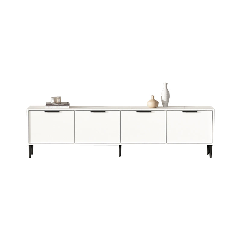 Engineered Wood TV Stand Scandinavian Enclosed Storage TV Cabinet Clearhalo 'furn' 'furn_tv_stands_entertainment_centers' 'Furniture' 'Living Room Furniture' 'TV Stands & Entertainment Centers' 'TV Stands & Media Storage Furniture' 'tv_stands_entertainment_centers' 5499375