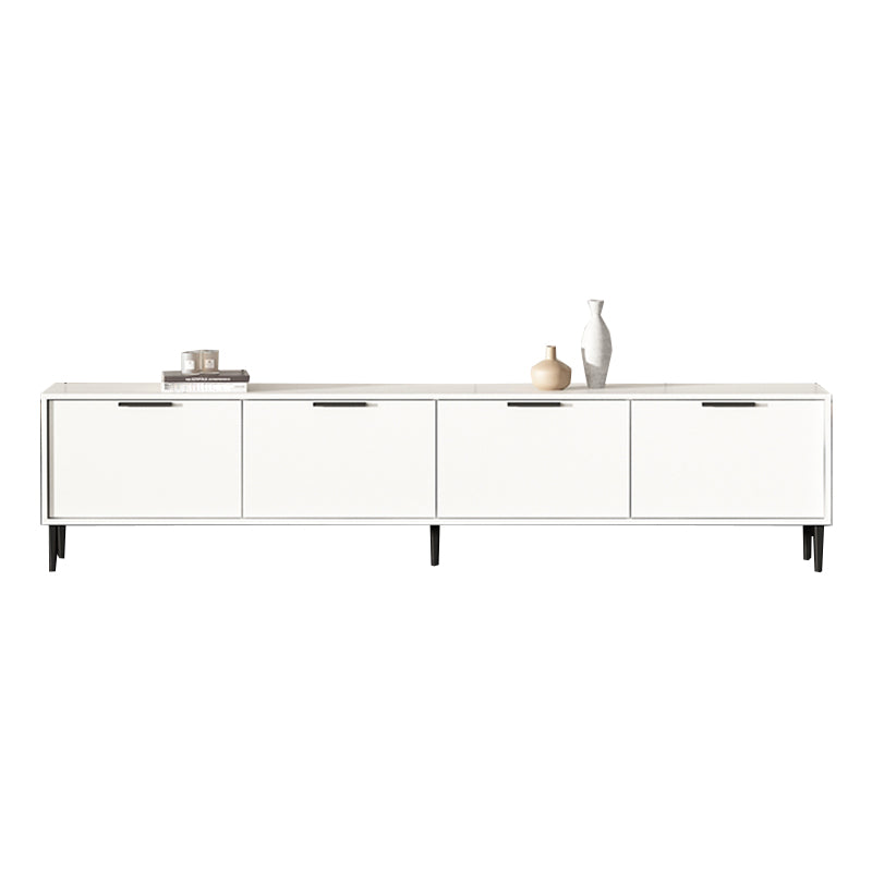 Engineered Wood TV Stand Scandinavian Enclosed Storage TV Cabinet Clearhalo 'furn' 'furn_tv_stands_entertainment_centers' 'Furniture' 'Living Room Furniture' 'TV Stands & Entertainment Centers' 'TV Stands & Media Storage Furniture' 'tv_stands_entertainment_centers' 5499377