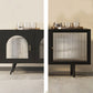 Industrial Enclosed TV Cabinet Home Metal TV Stand with Splayed Legs Clearhalo 'furn' 'furn_tv_stands_entertainment_centers' 'Furniture' 'Living Room Furniture' 'TV Stands & Entertainment Centers' 'TV Stands & Media Storage Furniture' 'tv_stands_entertainment_centers' 5499444