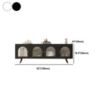 Mobile tv industriale Casa in metallo TV con gambe sparate