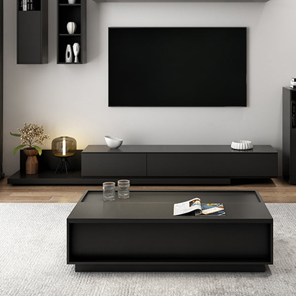 Engineered Wood TV Stand 3 Drawers Modern Media TV Stand Console Clearhalo 'furn' 'furn_tv_stands_entertainment_centers' 'Furniture' 'Living Room Furniture' 'TV Stands & Entertainment Centers' 'TV Stands & Media Storage Furniture' 'tv_stands_entertainment_centers' 5499517