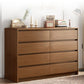 16" D Storage Chest Modern Wood Storage Chest in White and Brown
