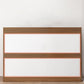 16" D Storage Chest Modern Wood Storage Chest in White and Brown