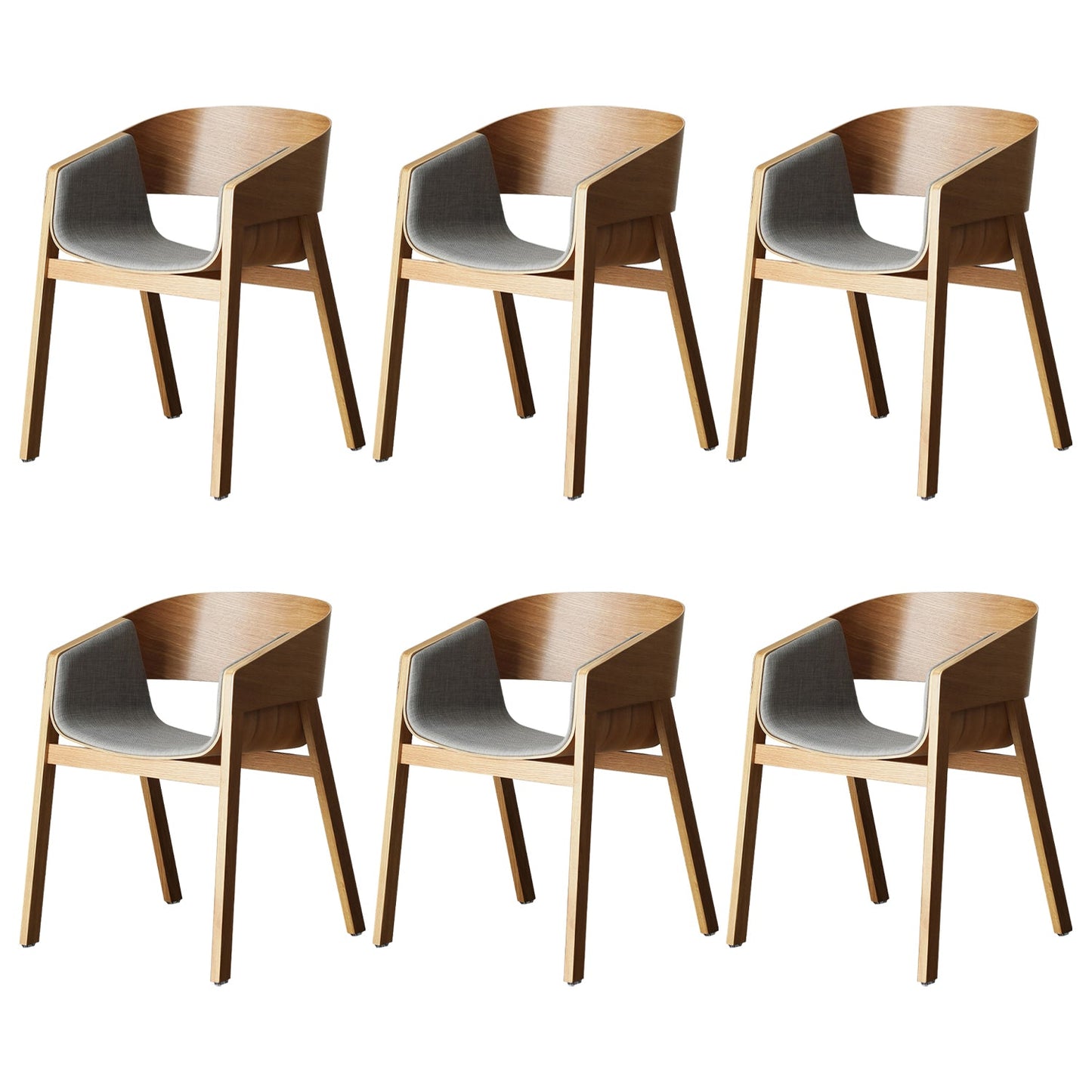 Traditional Wood Dining Arm Chairs Open Back Dining Side Chair for Restaurant Use