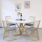 Table à manger de luxe traditionnelle Table ronde en marbre artificiel pour la maison