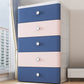 Modern Style Non-Hanging Armoire Plastic Storage Cabinet with Drawers