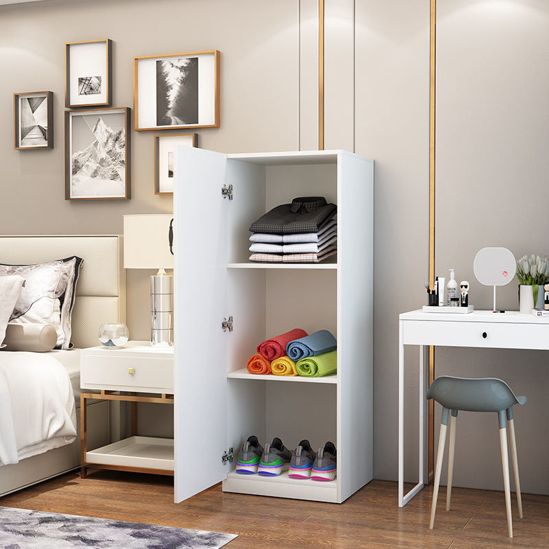 Hinged Wardrobe Closet Non-Hanging Wardrobe Armoire for Bedroom Clearhalo 'Armoires & Wardrobes' 'armoires_wardrobes' 'Bedroom Furniture' 'furn' 'furn_armoires_wardrobes' 'Furniture' 5500076