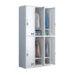 Moderne stijl garderobe witte kleur metalen garderobe kast met deuren