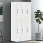 Hinged Wardrobe Cabinet Contemporary Steel Wardrobe Armoire With Shelves