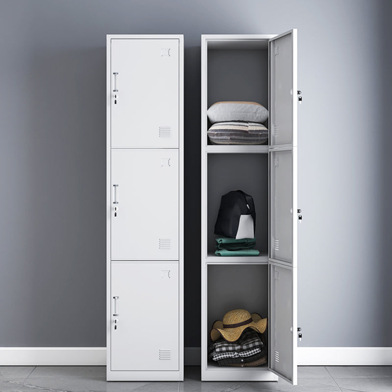 Armadio del guardaroba in metallo del guardaroba contemporaneo per casa, 16,54 "d x 14,96" w x 70,87 "H