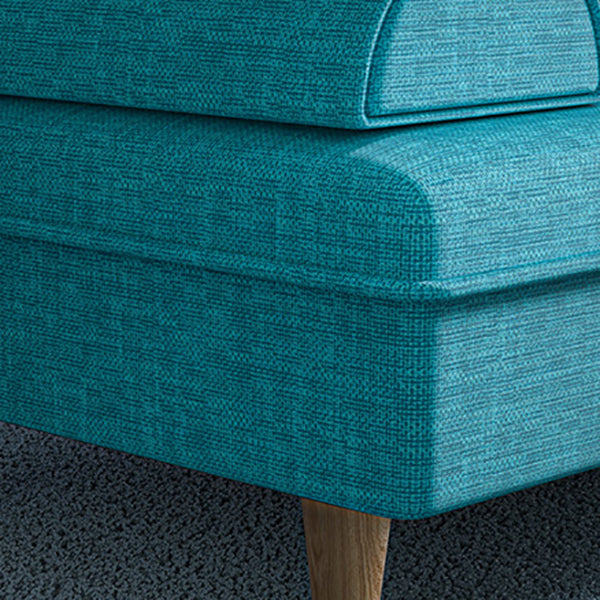 Divano convertibile di divano regolabile a bracciale senza braccio di lino per soggiorno, appartamento