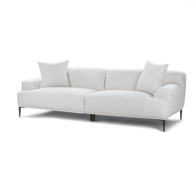 Contemporary Cushions Standard Recessed Arm Sofa  for Living Room