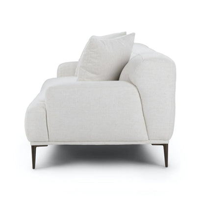 Contemporary Cushions Standard Recessed Arm Sofa  for Living Room