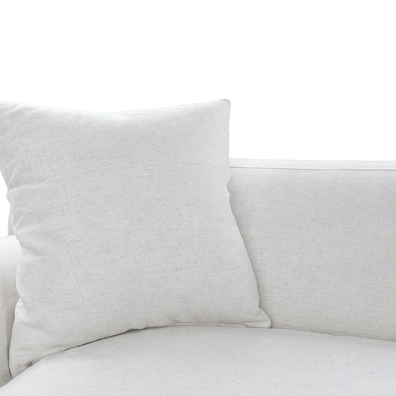 Contemporary Cushions Standard Recessed Arm Sofa  for Living Room