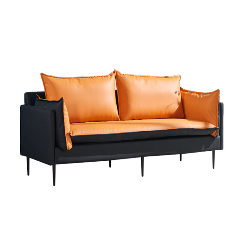 SOFA DI CITTURA FUCCHIO 33,46 "D X 33.46" di divano a braccio quadrato per soggiorno