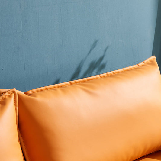 SOFA DI CITTURA FUCCHIO 33,46 "D X 33.46" di divano a braccio quadrato per soggiorno