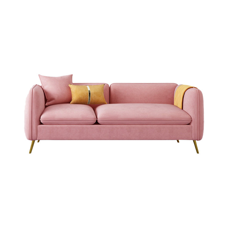 Dofa de brazo cuadrado contemporáneo con almacenamiento 30.31 "de ancho 29.52" alto