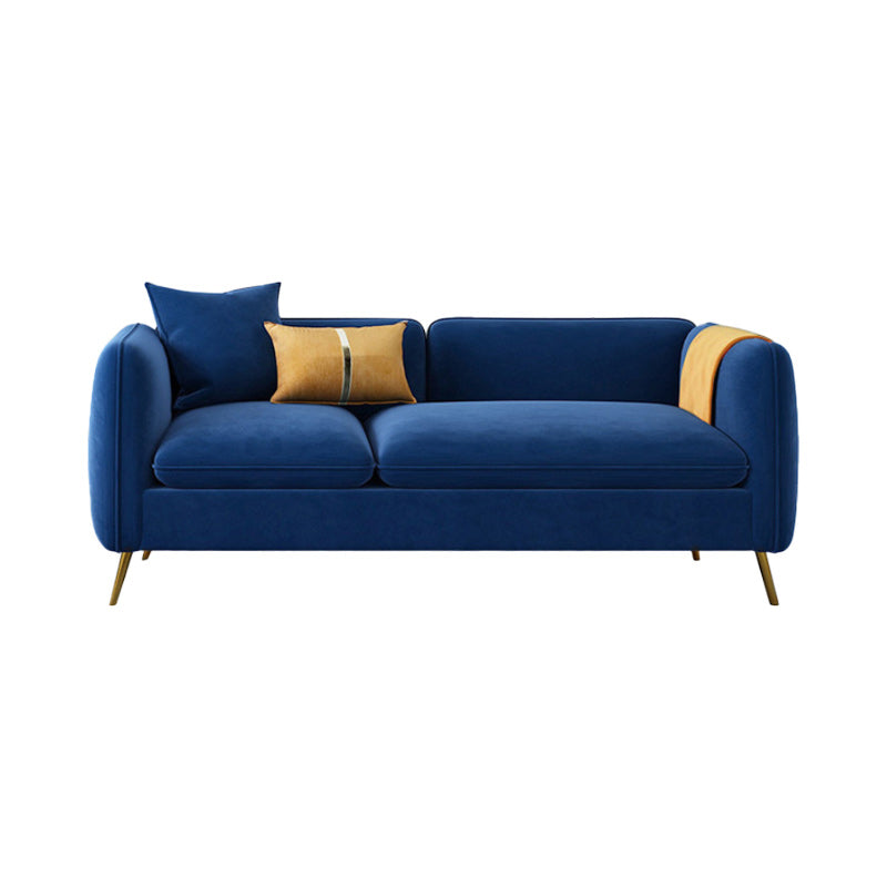 Dofa de brazo cuadrado contemporáneo con almacenamiento 30.31 "de ancho 29.52" alto