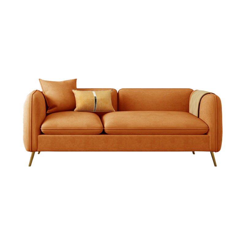 Dofa de brazo cuadrado contemporáneo con almacenamiento 30.31 "de ancho 29.52" alto