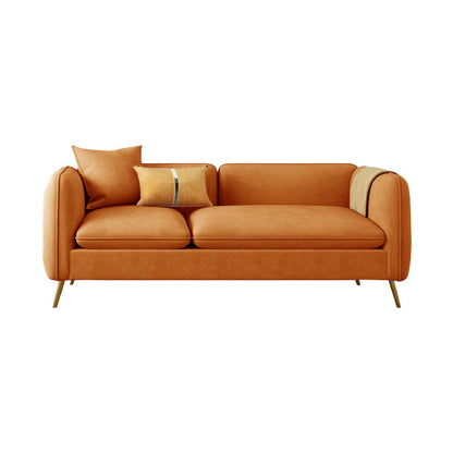 Dofa de brazo cuadrado contemporáneo con almacenamiento 30.31 "de ancho 29.52" alto