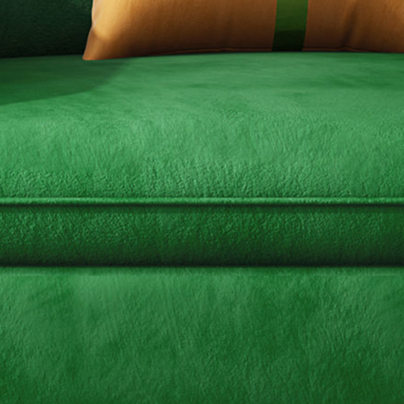 Dofa de brazo cuadrado contemporáneo con almacenamiento 30.31 "de ancho 29.52" alto