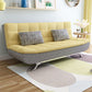Eigentijdse faux leer en katoenen blend cabriolet sofa bed