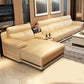Built-in Armrest Cushioning Backrest Leather SofaSponge Cushion Filling Sofa Bed