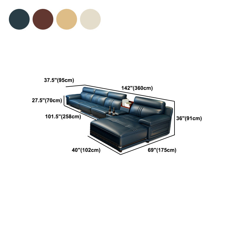 Built-in Armrest Cushioning Backrest Leather SofaSponge Cushion Filling Sofa Bed