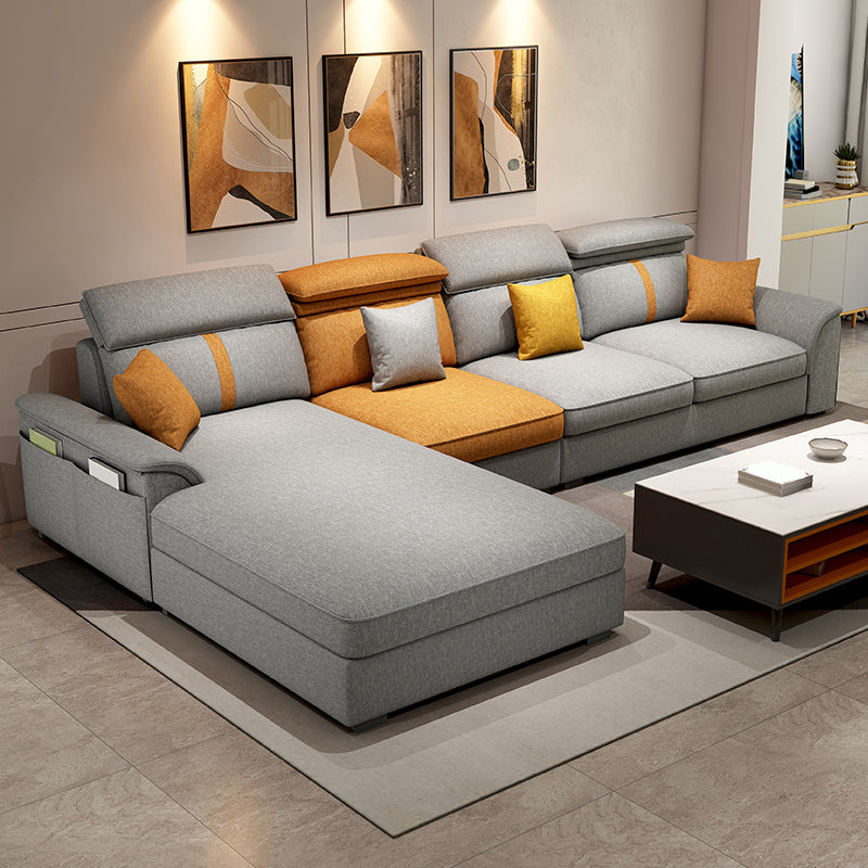 37,4 "H HEAUT-OREIL 4 places Bran Top Bras en faux cuir et chaise pour le salon