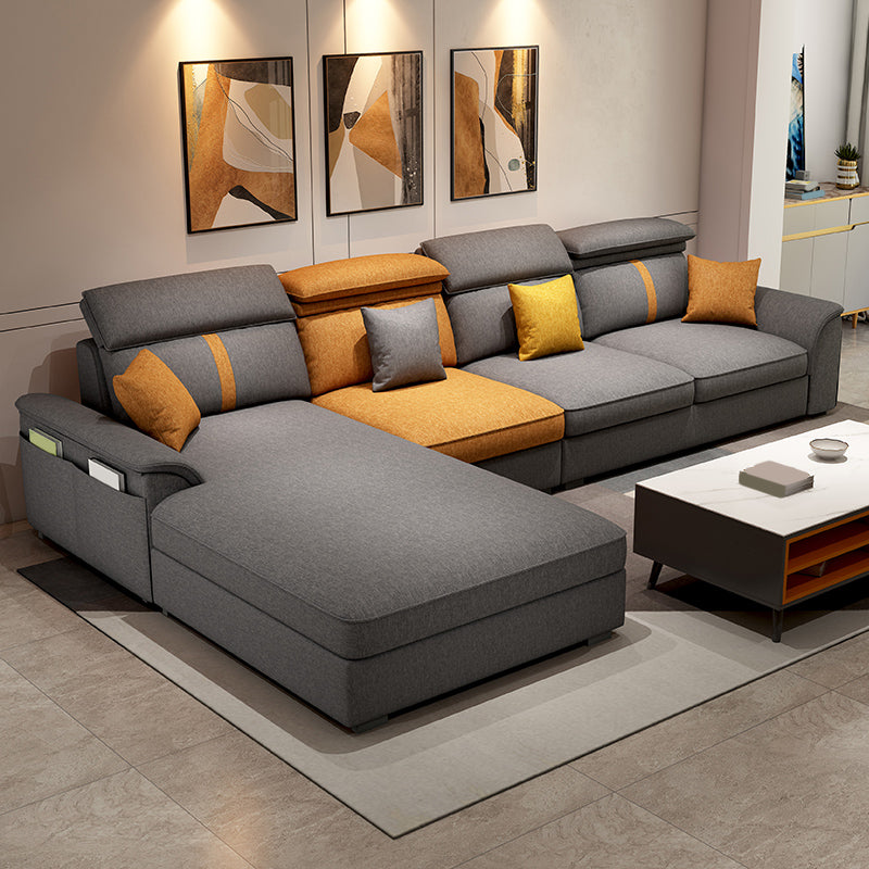 37,4 "H HEAUT-OREIL 4 places Bran Top Bras en faux cuir et chaise pour le salon