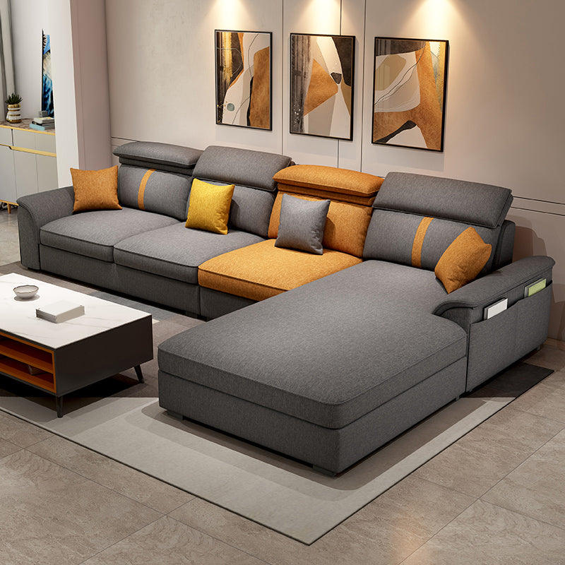 37,4 "H HEAUT-OREIL 4 places Bran Top Bras en faux cuir et chaise pour le salon