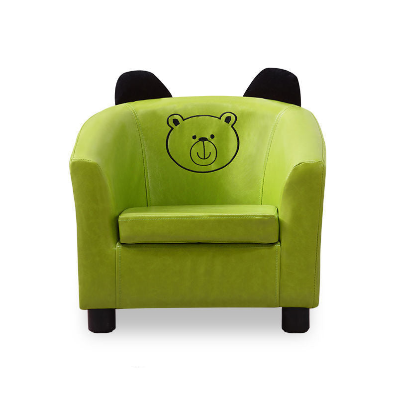 19.29" W x 17.71" D x 17.32" H Cotton Blend Accent Armchair with Basic Four Legs