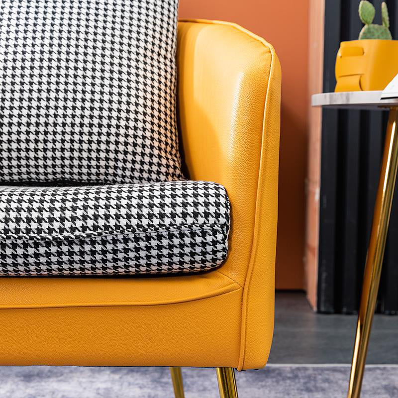 Arms Included Chair 26.7" L x 27.9" W x 29.5" H Chair for Living Room Clearhalo 'Accent Chairs' 'accent_chairs' 'Chairs & Seating' 'furn' 'furn_accent_chairs' 'Furniture' 'Living Room Furniture' 5501115