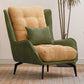 Corduroy Chair 30.70" L x 37.00" W x 46.45" H Tufted Cushions Chair Yellow Green Without Ottoman Clearhalo 'Accent Chairs' 'accent_chairs' 'Chairs & Seating' 'furn' 'furn_accent_chairs' 'Furniture' 'Living Room Furniture' 5501122