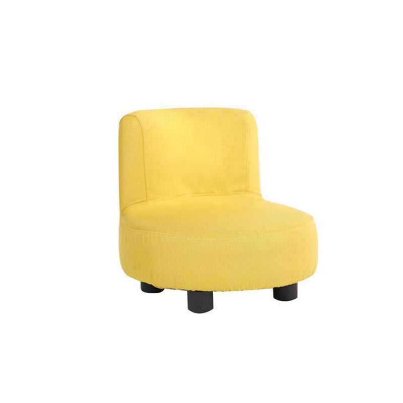 Parsons Chair Armless Solid Wood Frame Chair for Living Room and Bedroom