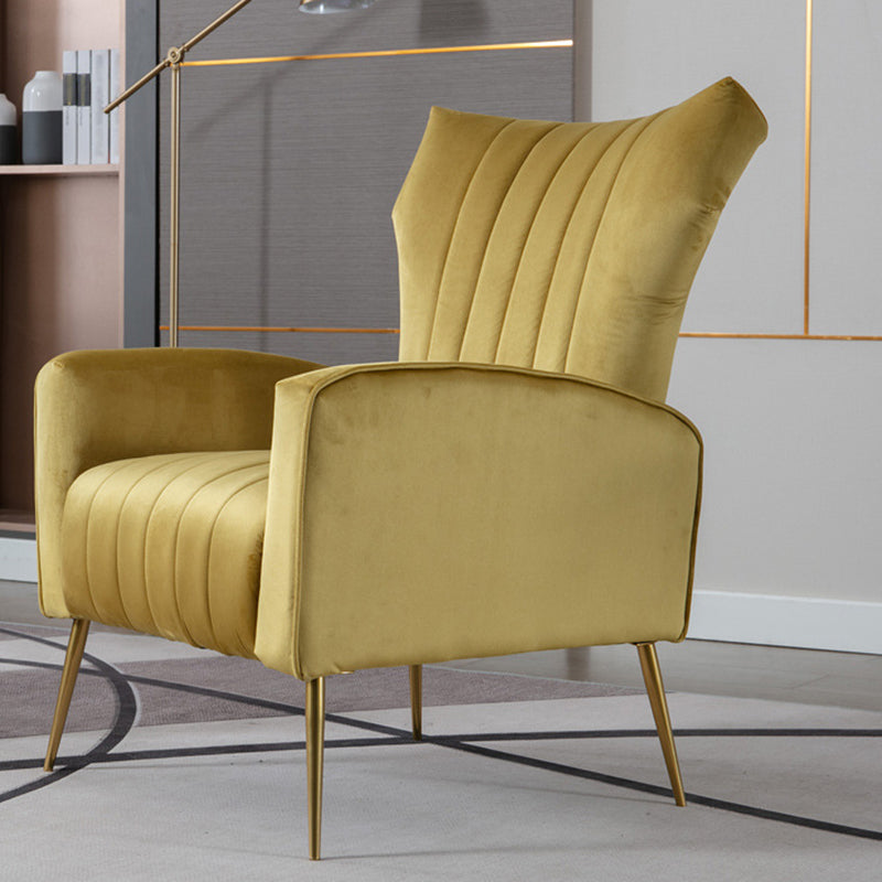 Wingback Stuhl 27,55 "L x 34,25" W x 40,94 "H Basis vier Bein Wingback Stuhl