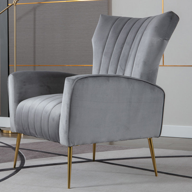 Wingback Stuhl 27,55 "L x 34,25" W x 40,94 "H Basis vier Bein Wingback Stuhl