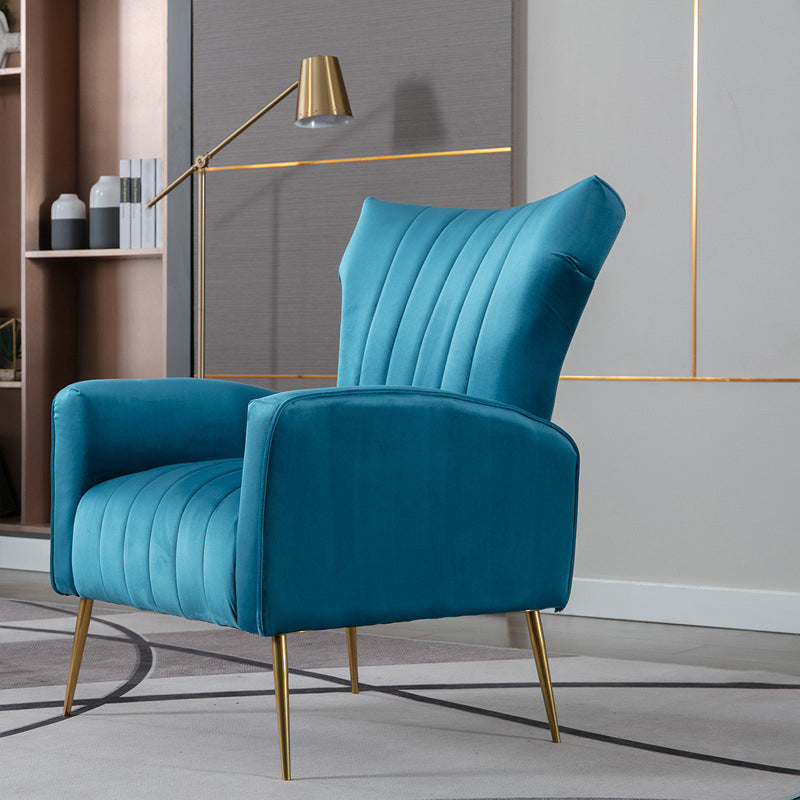 Wingback Stuhl 27,55 "L x 34,25" W x 40,94 "H Basis vier Bein Wingback Stuhl