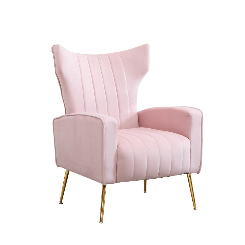 Wingback Stuhl 27,55 "L x 34,25" W x 40,94 "H Basis vier Bein Wingback Stuhl