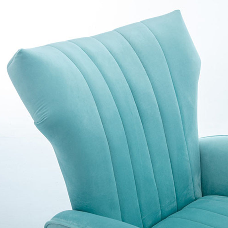 Wingback Stuhl 27,55 "L x 34,25" W x 40,94 "H Basis vier Bein Wingback Stuhl