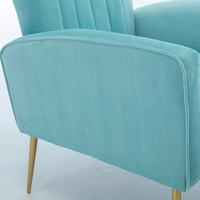 Wingback Stuhl 27,55 "L x 34,25" W x 40,94 "H Basis vier Bein Wingback Stuhl